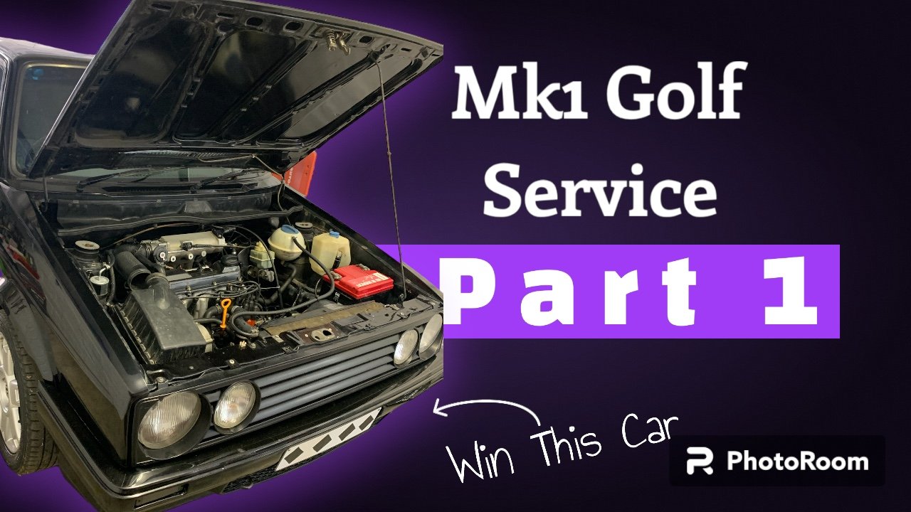 MK1 GOLF GETS SERVICED – PART 1